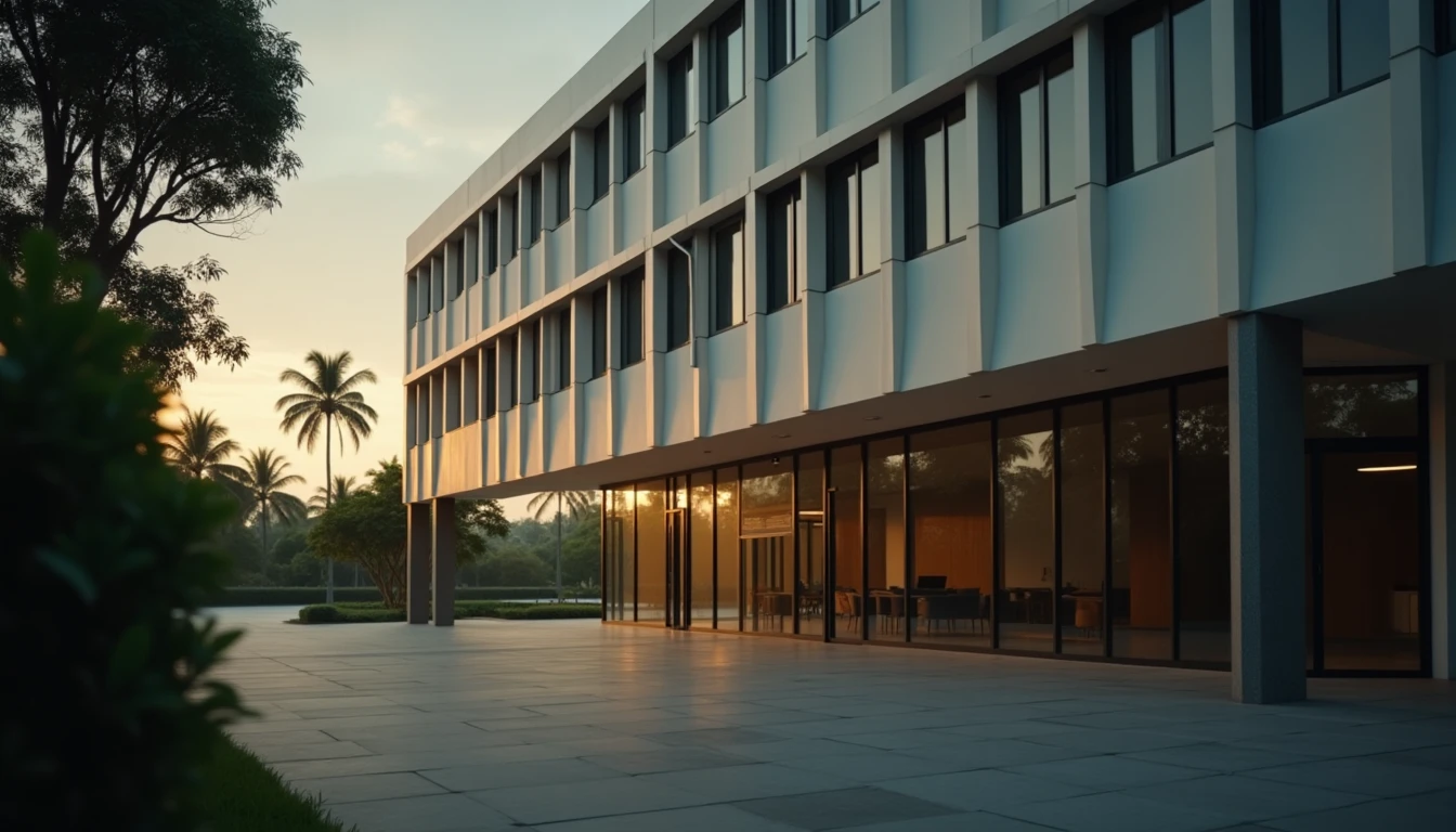 Gedung perkantoran modern di Semarang yang melambangkan profesionalisme bisnis.